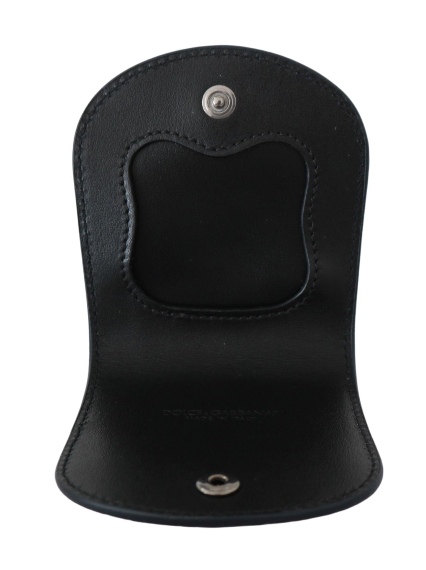 Dolce & Gabbana Blue Exotic Skins Condom Case Holder Men's Pocket