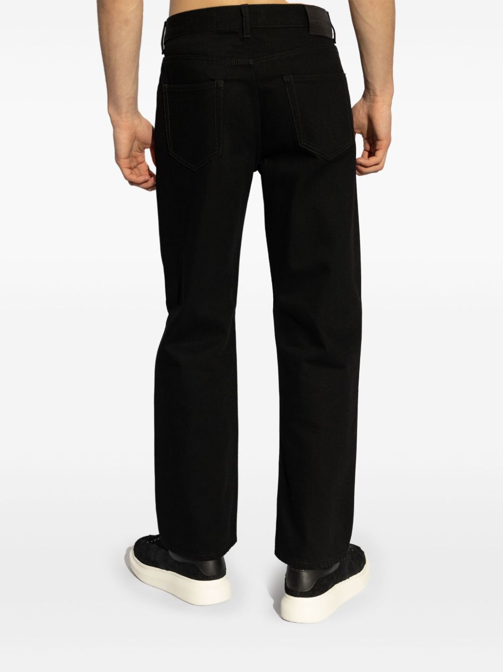 Alexander Mcqueen Men's Straight-Leg Jeans