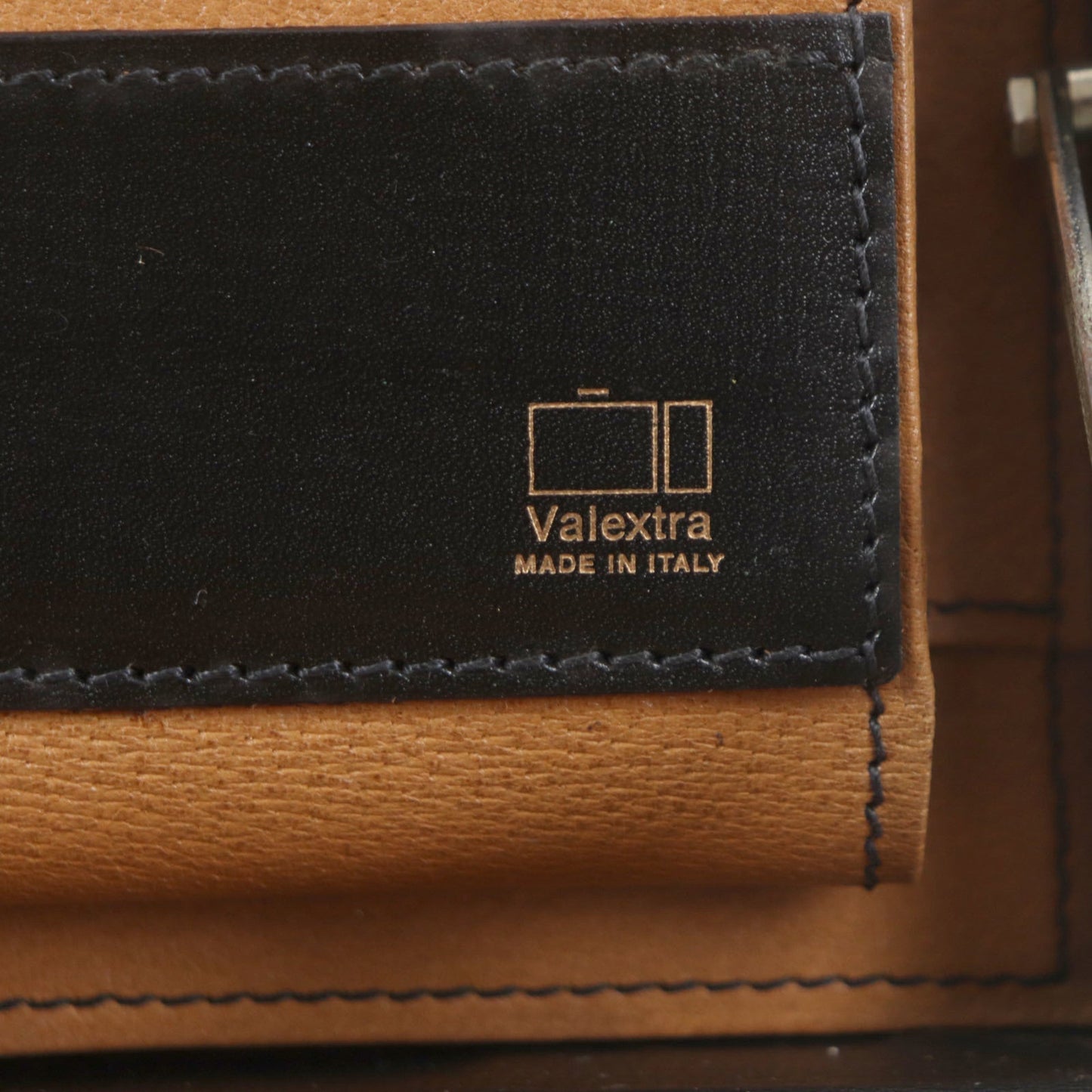 Valextra Gray Leather Attach�� Case (Pre-Owned)