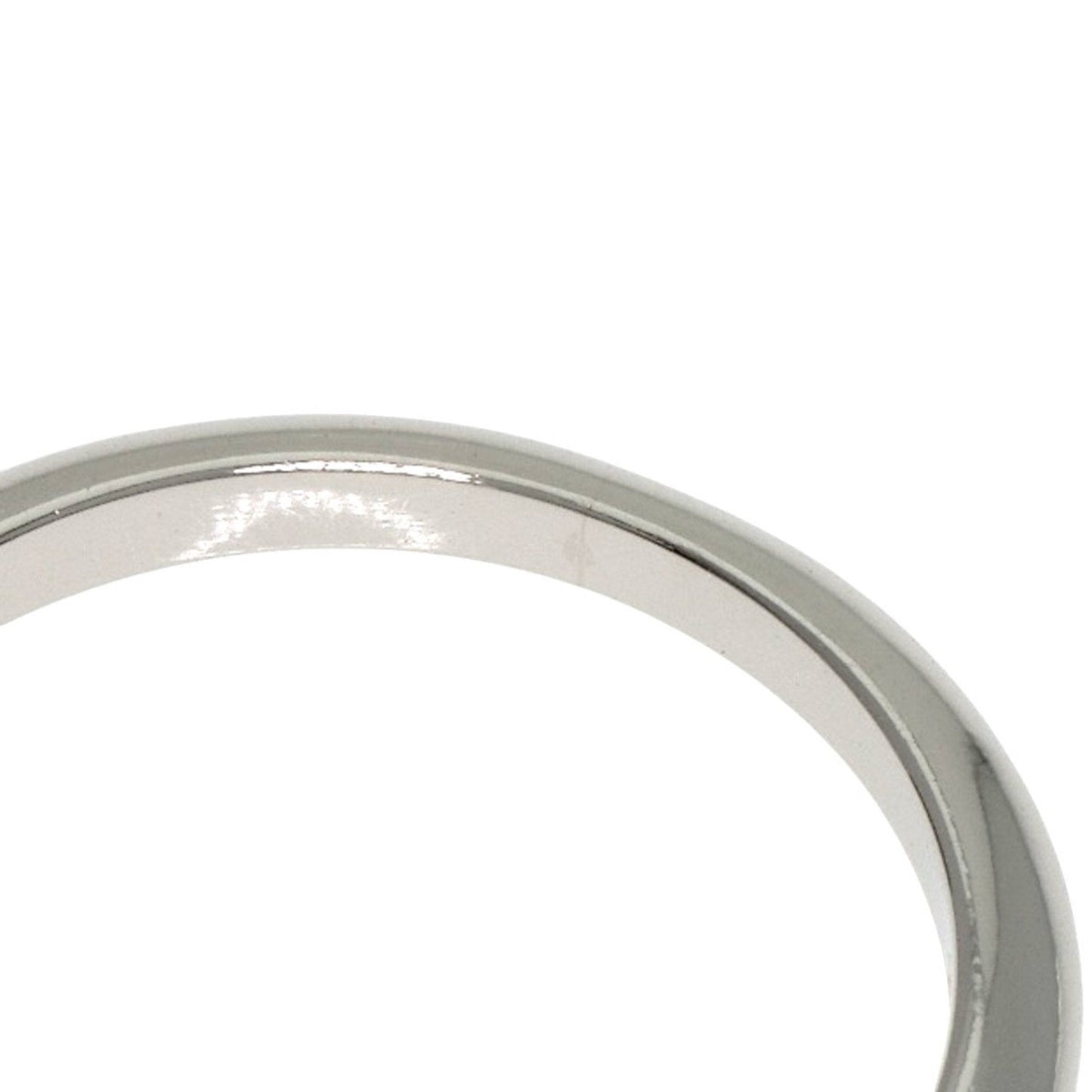 Tiffany Platinum Platinum 950 Band Ring (Pre-Owned)