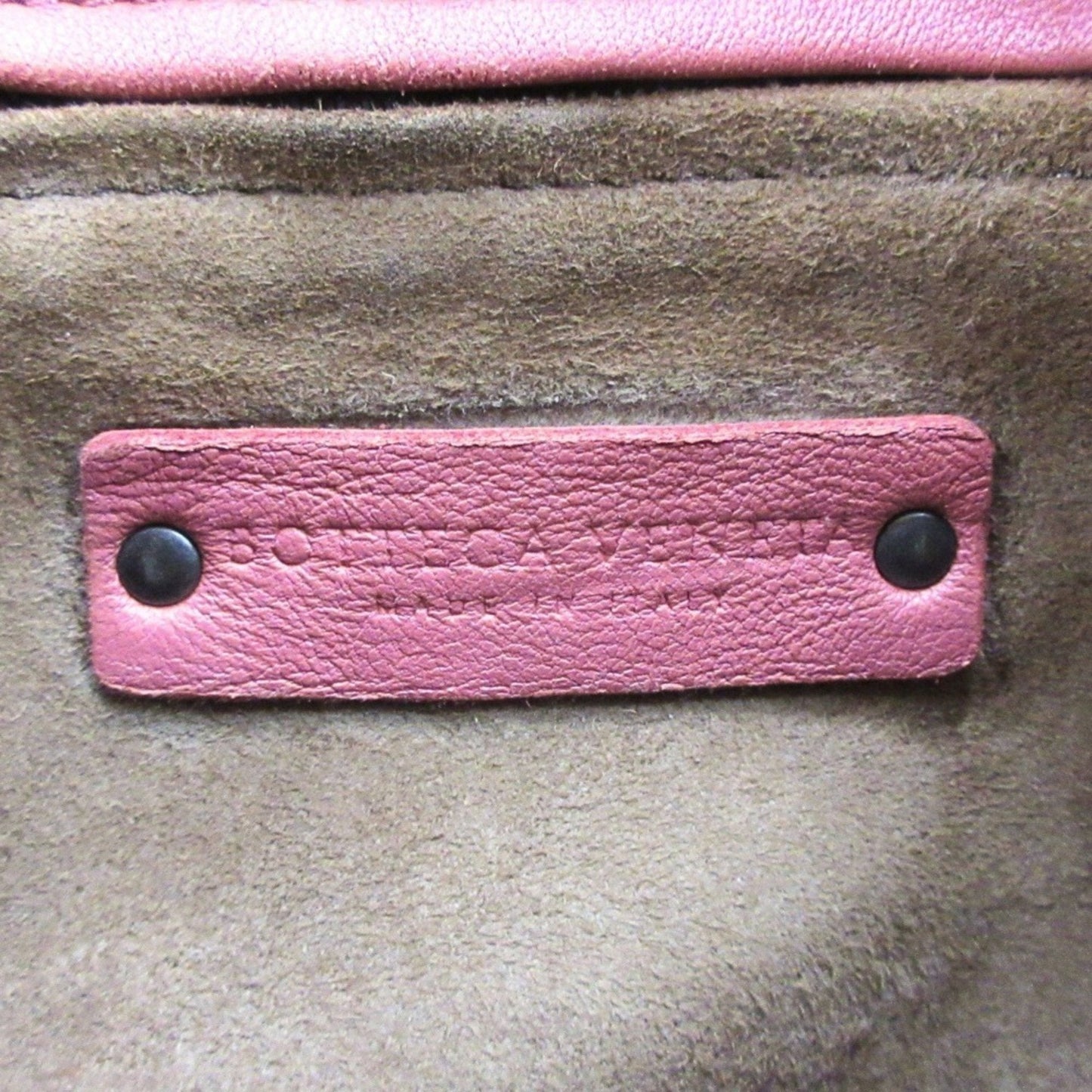 Bottega Veneta Pink Leather Tote Bag (Pre-Owned)