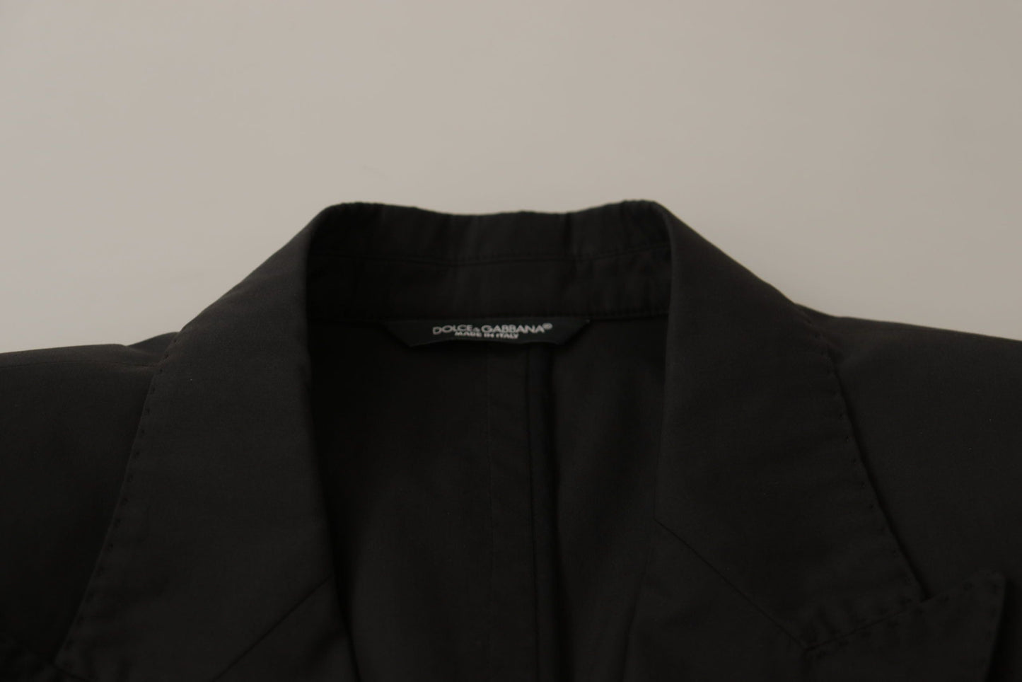 Dolce & Gabbana Black Single Breasted TAORMINA Breasted Men's Blazer