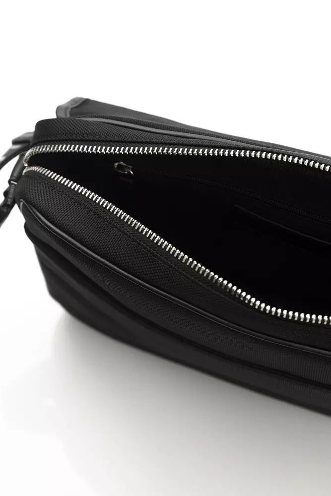 Cerruti 1881 Black Nylon Women Crossbody Men's Bag