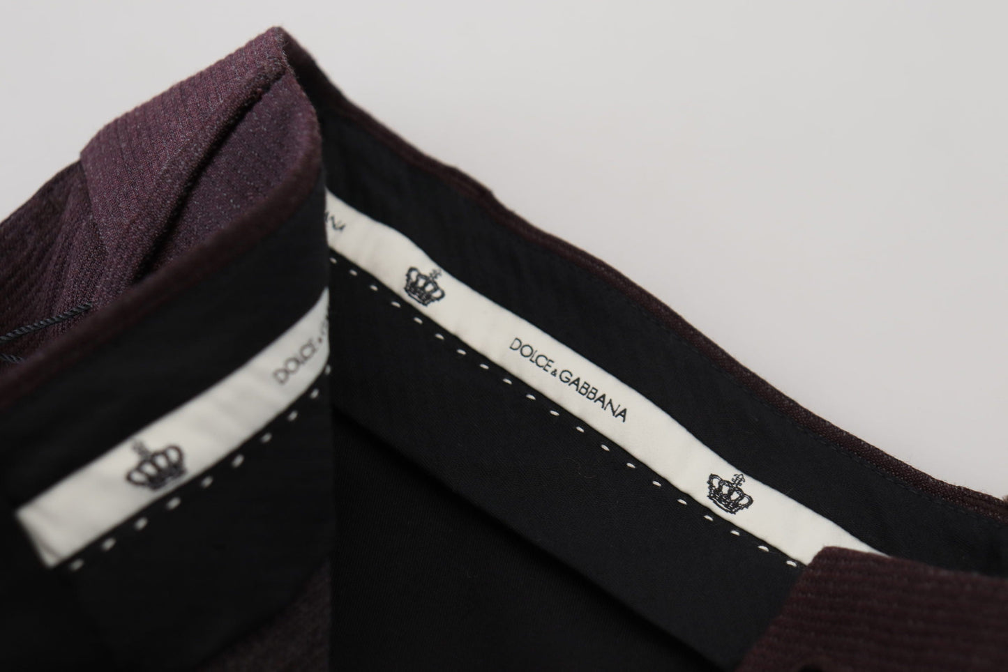 Dolce & Gabbana Brown Cotton Chino Men Men's Pants