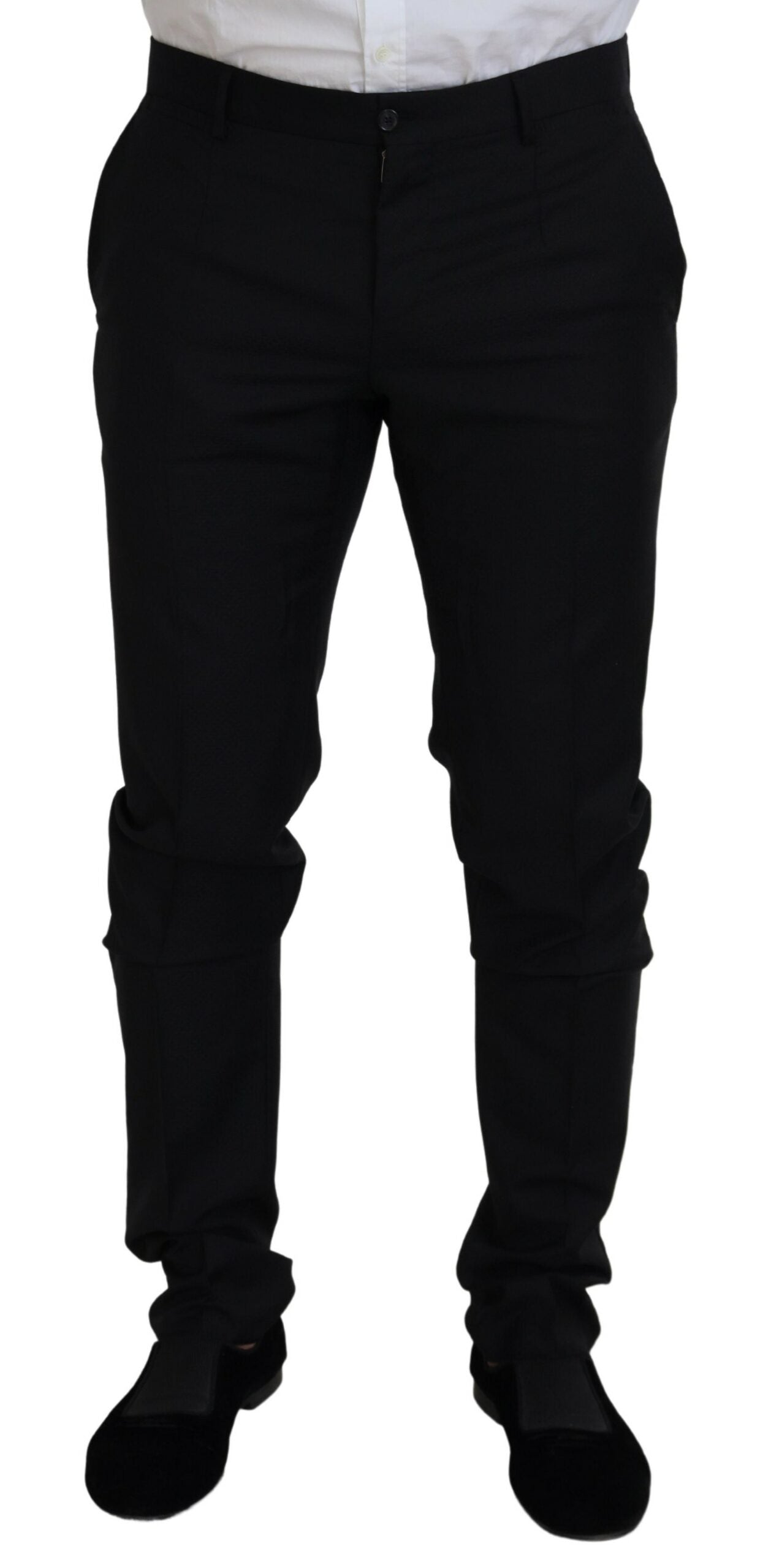 Dolce & Gabbana Black Single Breasted 2 Piece MARTINI Men's Suit