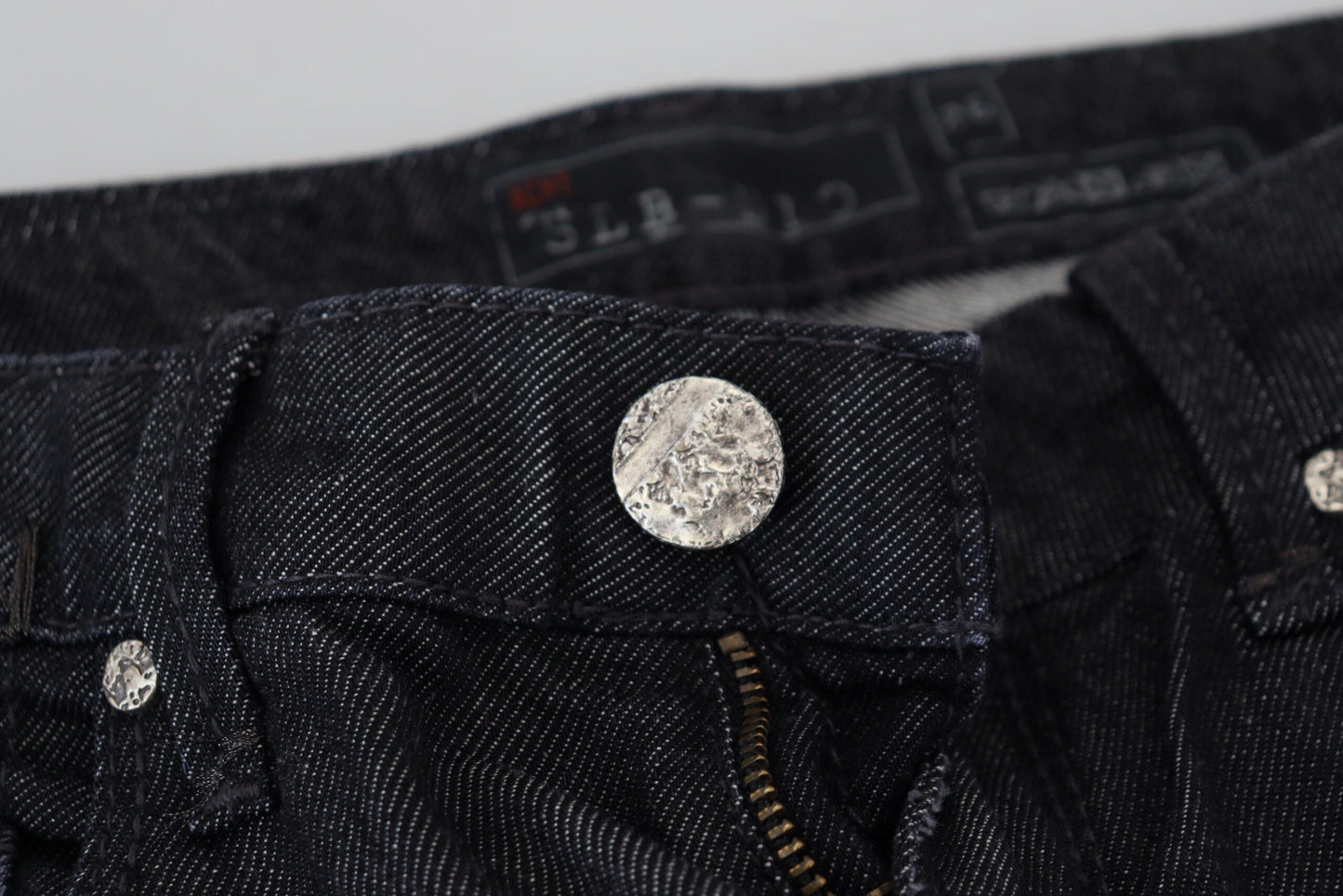 Acht Black Cotton Low Waist Slim Fit Women Casual Denim Women's Jeans