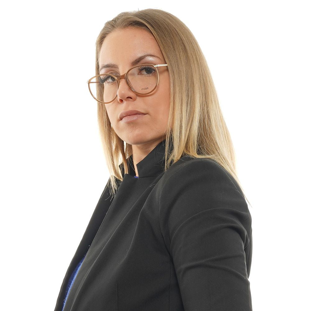 Maje Beige Acetate Glasses Women's (Frames)