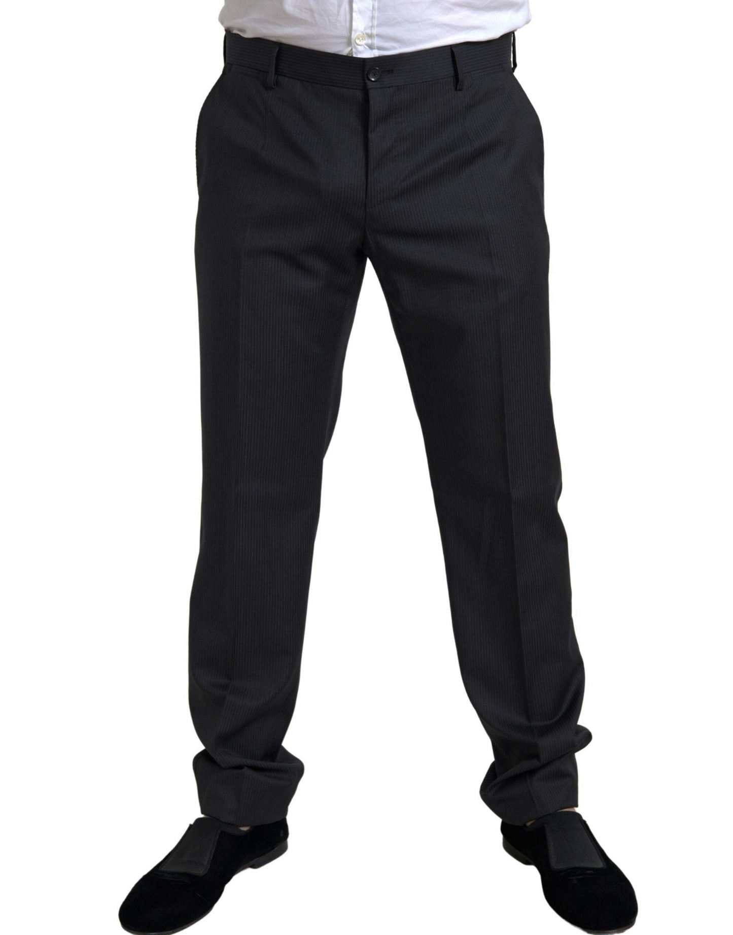 Dolce & Gabbana Black 2 Piece Single Breasted MARTINI Men's Suit