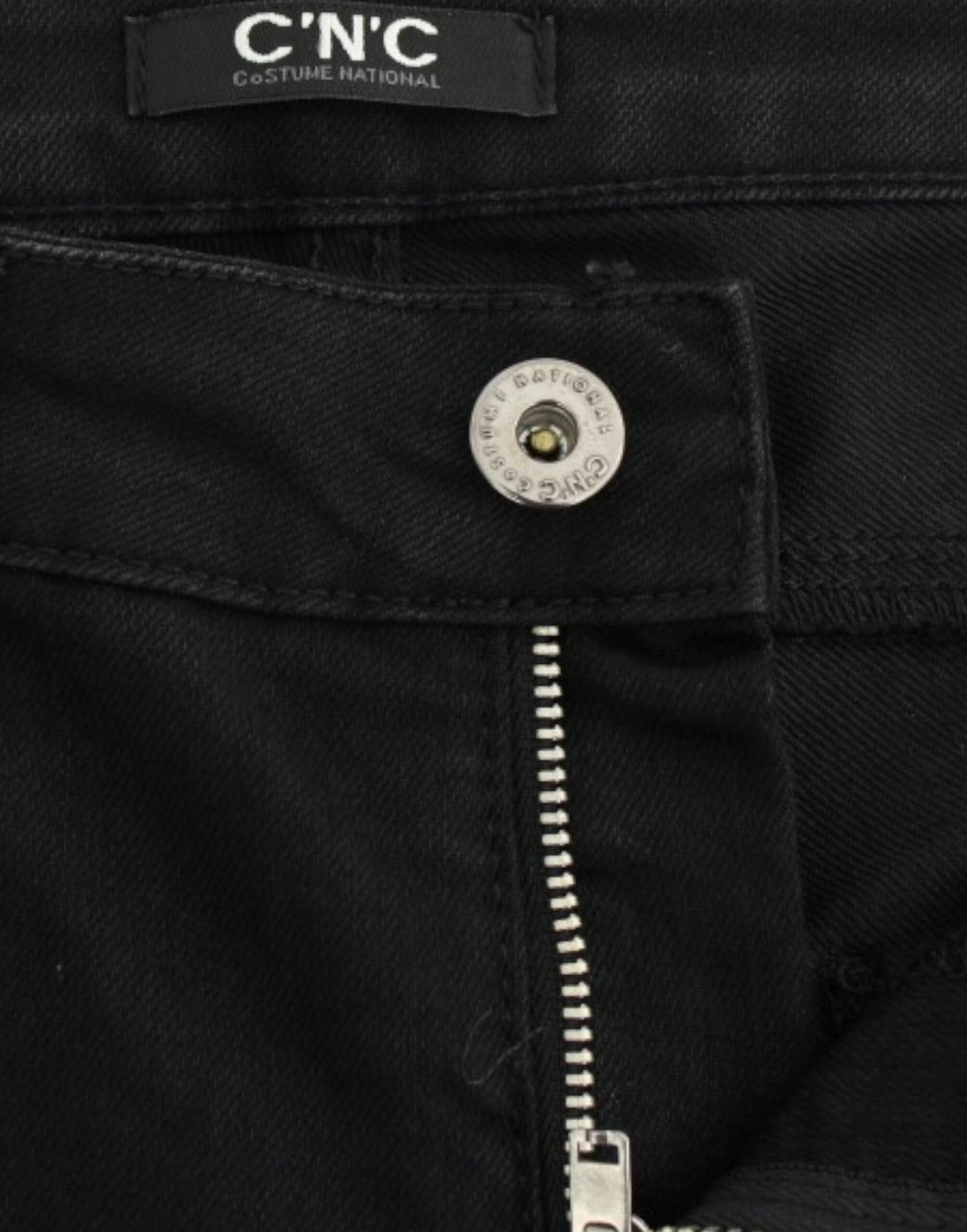Costume National Black straight leg Women's jeans