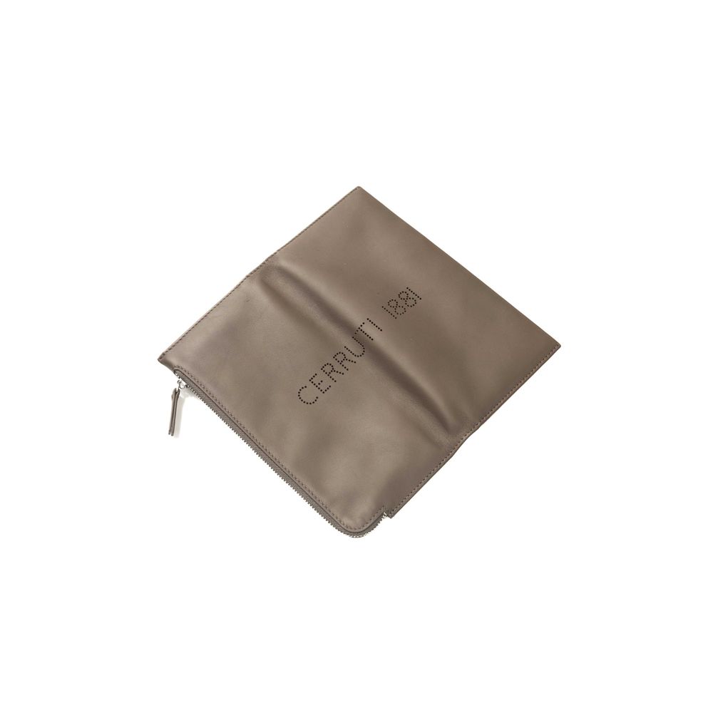 Cerruti 1881 Brown Leather Men Men's Wallet