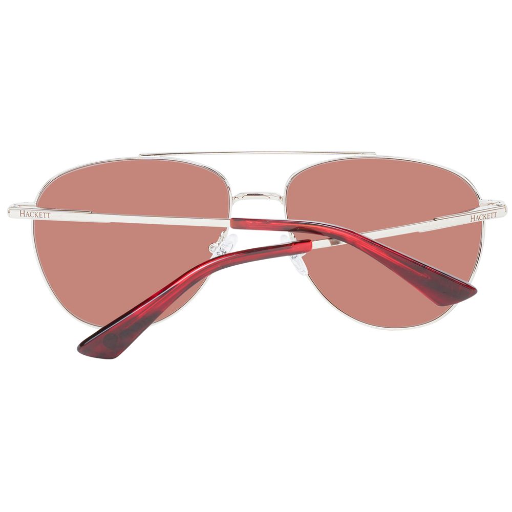 Hackett Gold Stainless Steel Men's Sunglasses