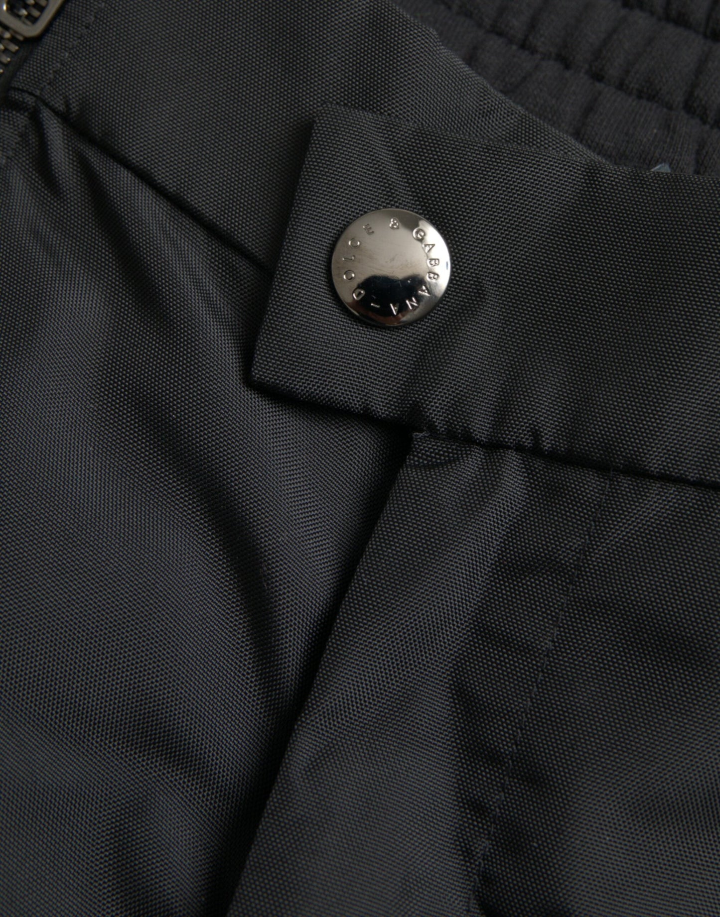 Dolce & Gabbana Black Cotton Blend Skinny Men's Pants