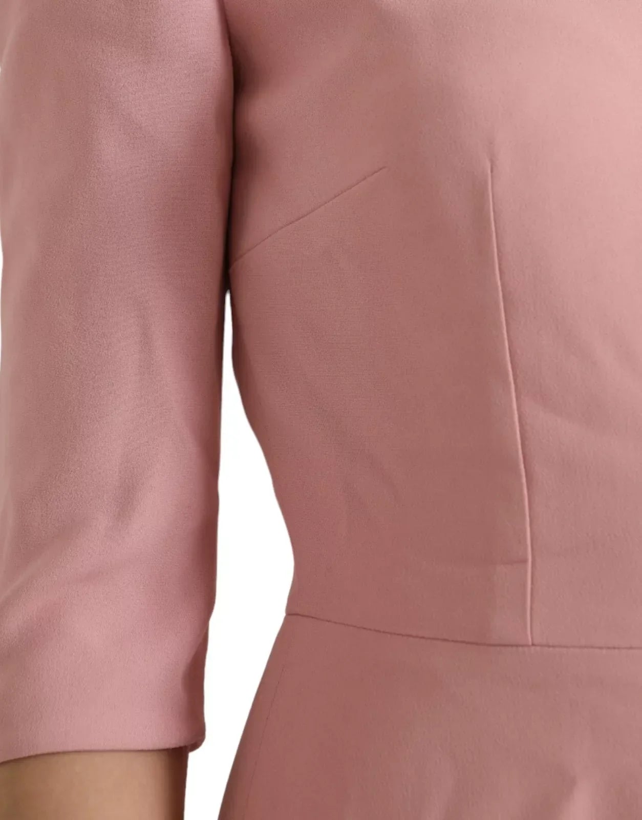 Dolce & Gabbana Pink A-line Flare Viscose Short Sleeves Women's Dress (Pre-Owned)