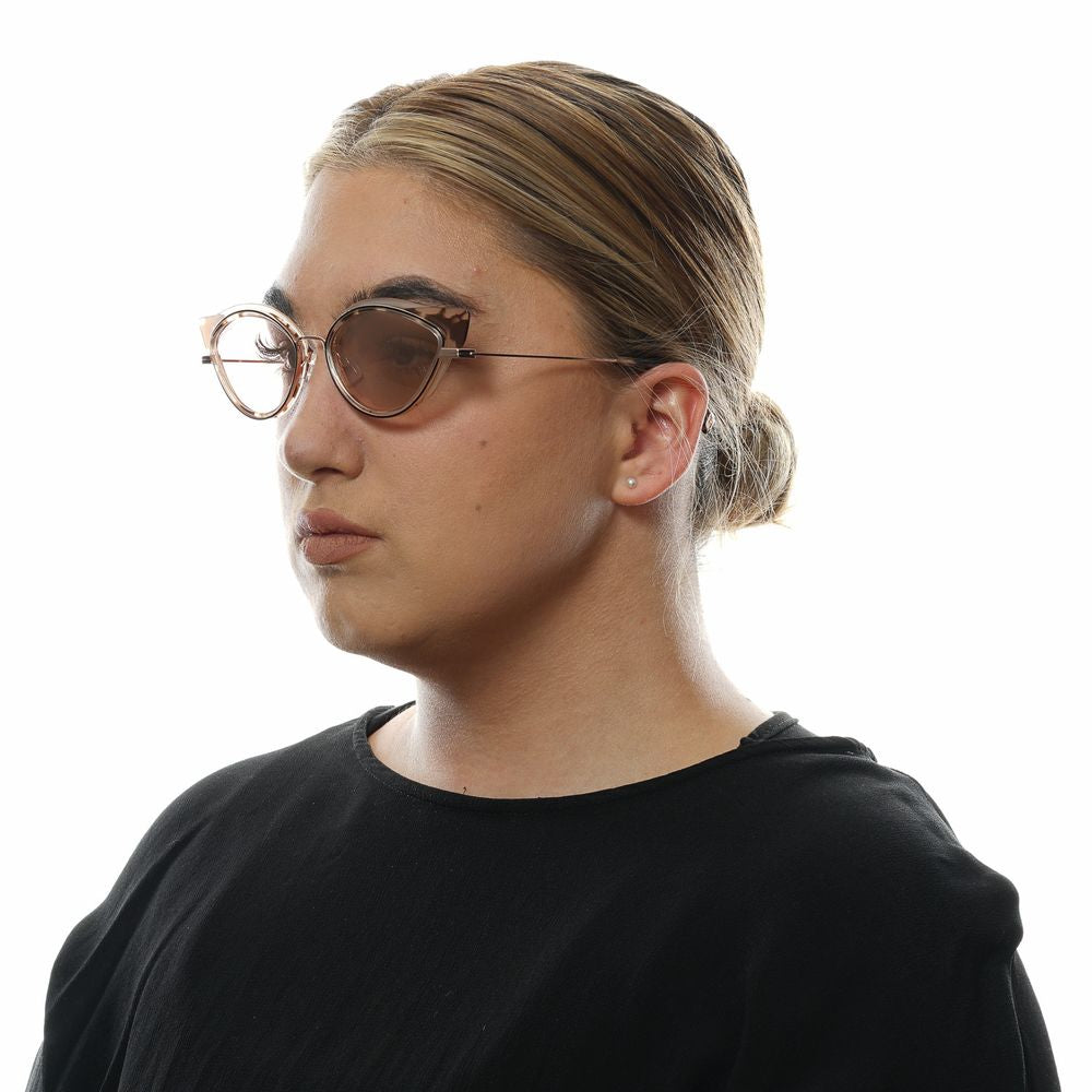 Dsquared�� Brown Metal & Plastic Women's Sunglasses