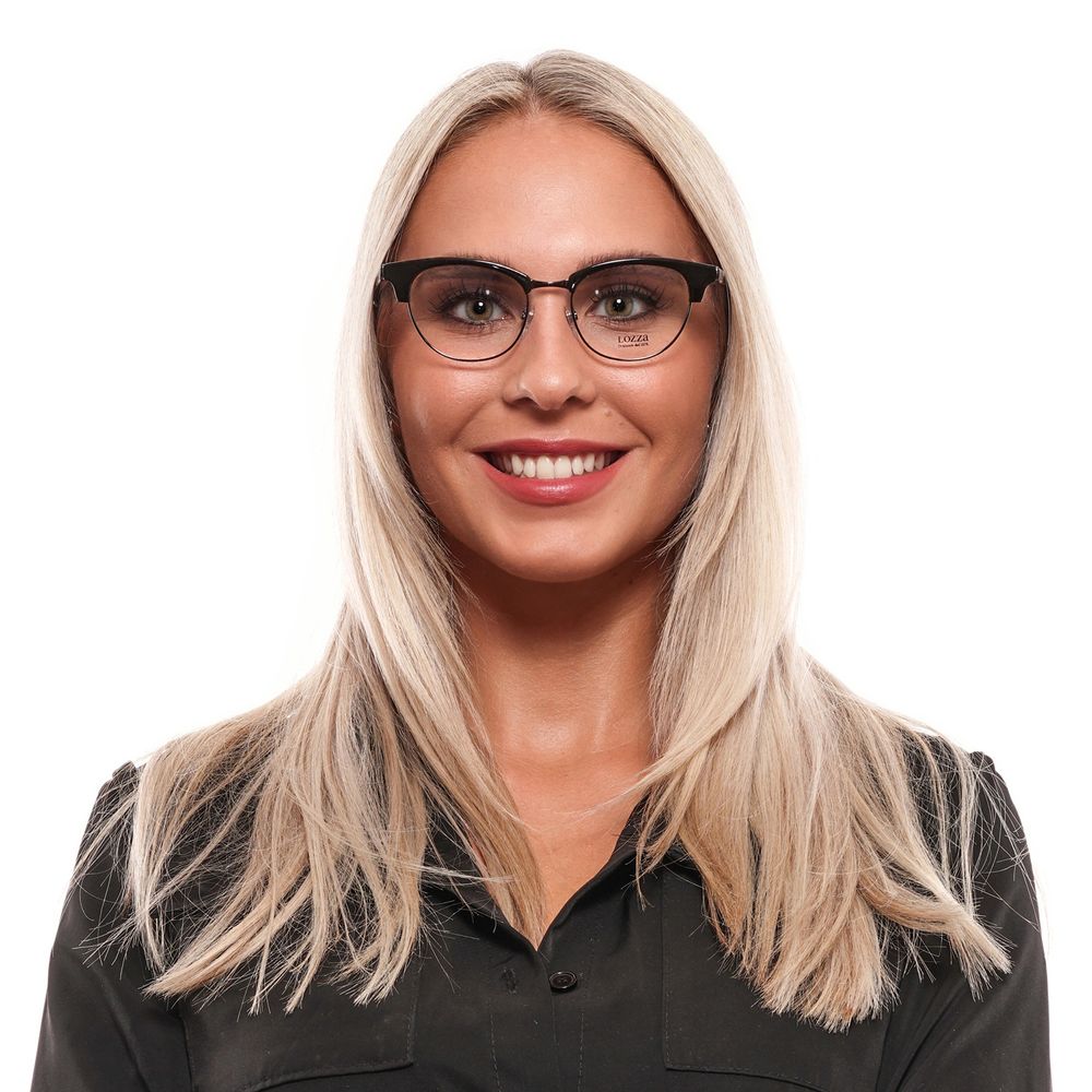 Lozza Black Plastic Glasses Women's (Frames)