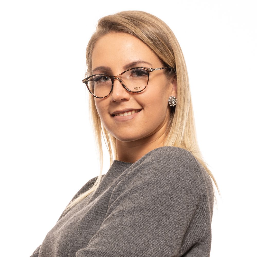 Lozza Brown Plastic Glasses Women's (Frames)