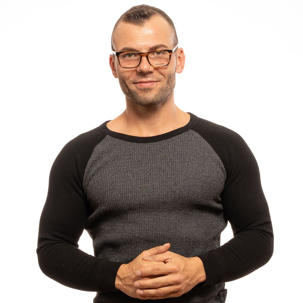 Zadig & Voltaire Brown Plastic Glasses Men's (Frames)