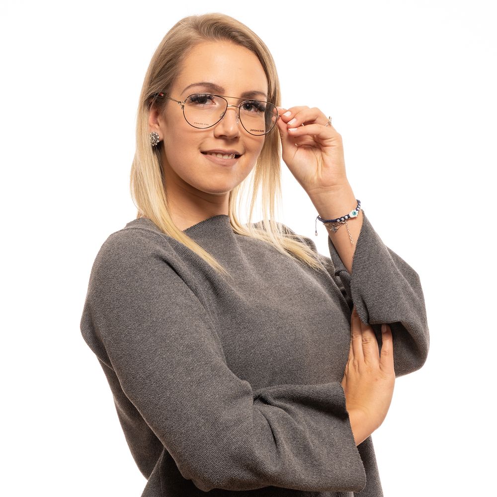 Zadig & Voltaire Gold Metal Glasses Women's (Frames)