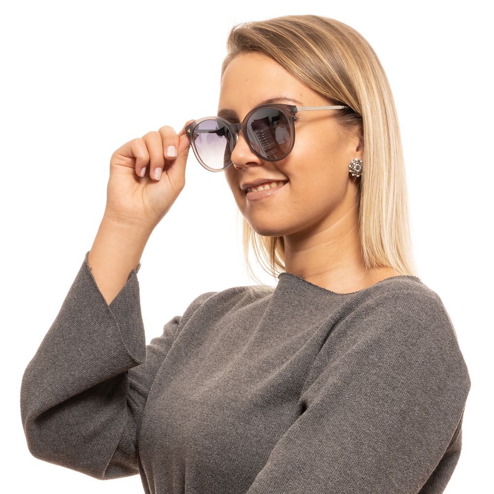 Bally Gray Metal & Plastic Women's Sunglasses