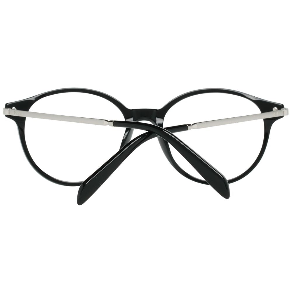 Emilio Pucci Black Metal & Plastic Glasses Women's (Frames)