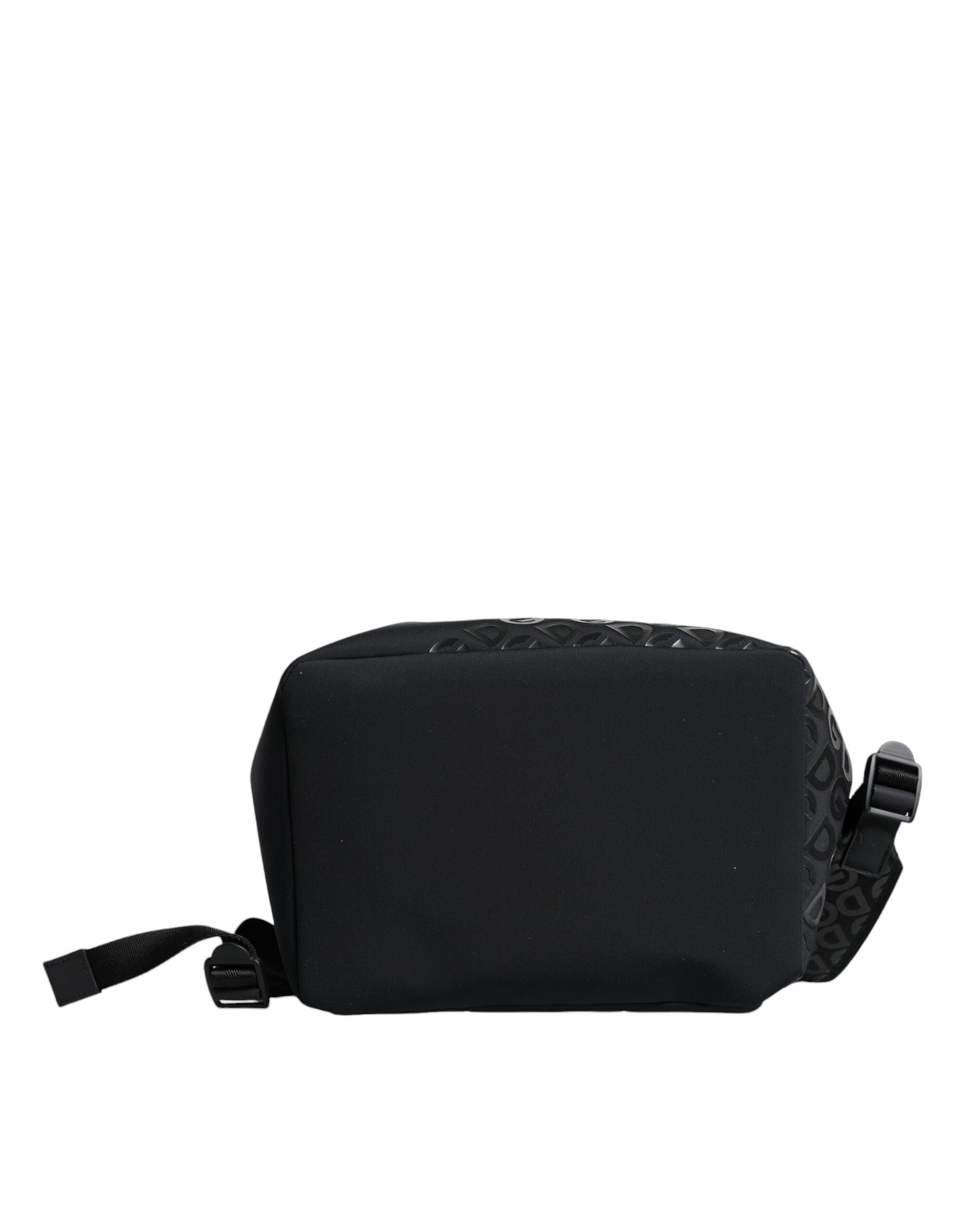 Dolce & Gabbana Black DG Mania Neoprene Travel Back Pack Women's Bag (Pre-Owned)