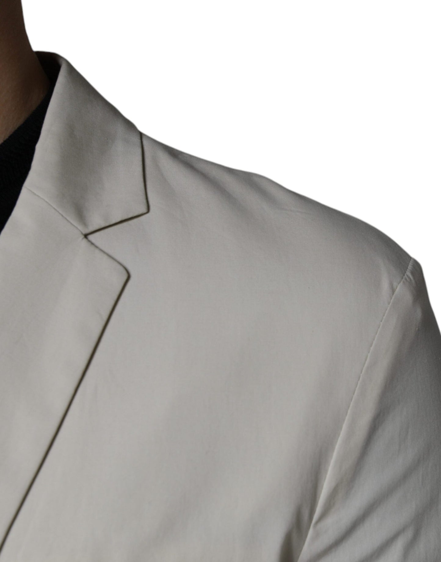 Paolo Pecora Milano Beige Single Breasted Dress Formal Coat Men's Blazer