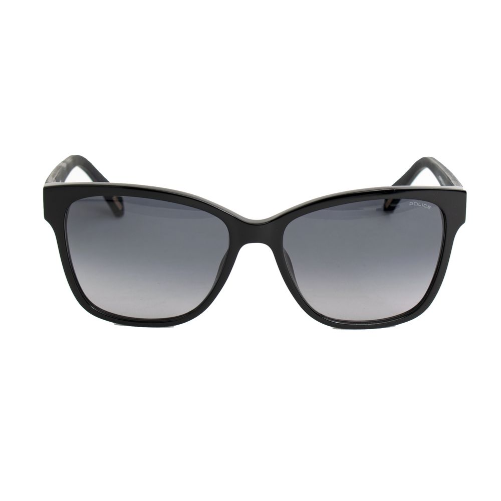 Police Black Acetate Women's Sunglasses