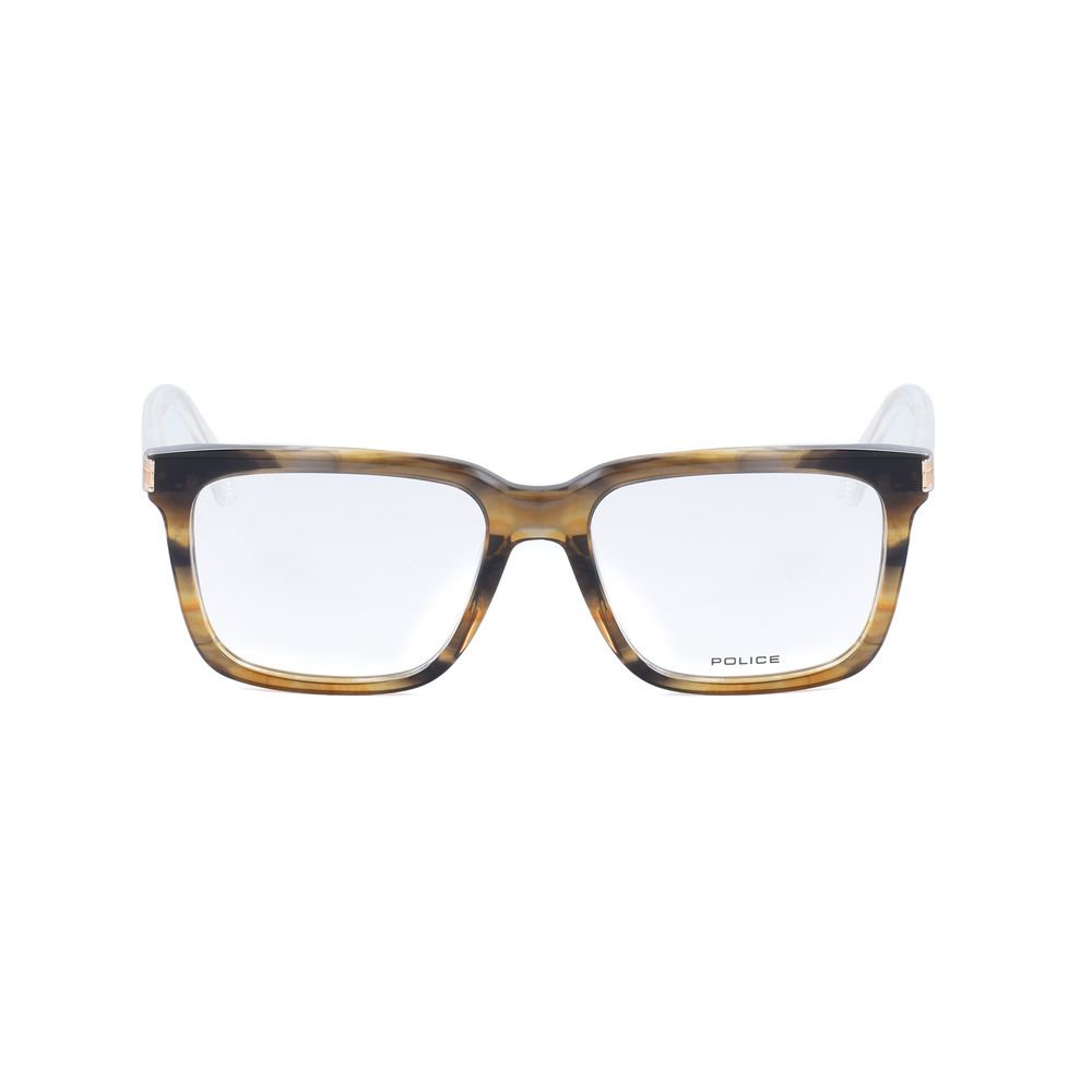 Police Bicolor Plastic Glasses Men's (Frames)