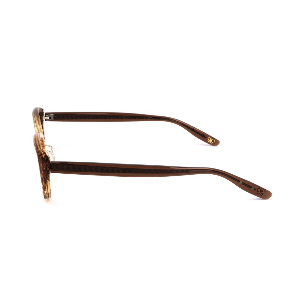 Bottega Veneta Brown Acetate Glasses Women's (Frames)