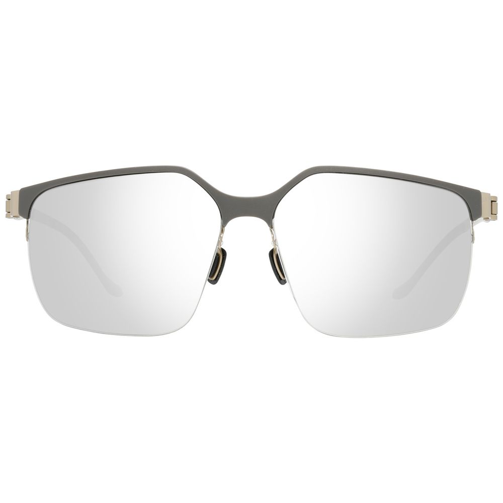 Mercedes Benz Gray Metal Men's Sunglasses