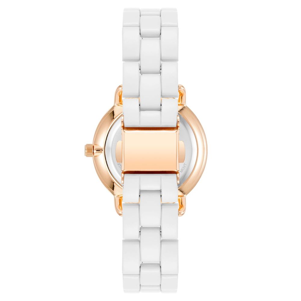 Juicy Couture White Metal Dress Women's Watch