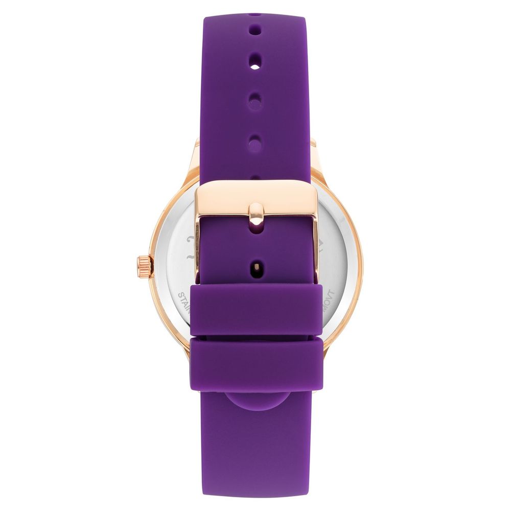 Juicy Couture Purple Synthetic Dress Women's Watch