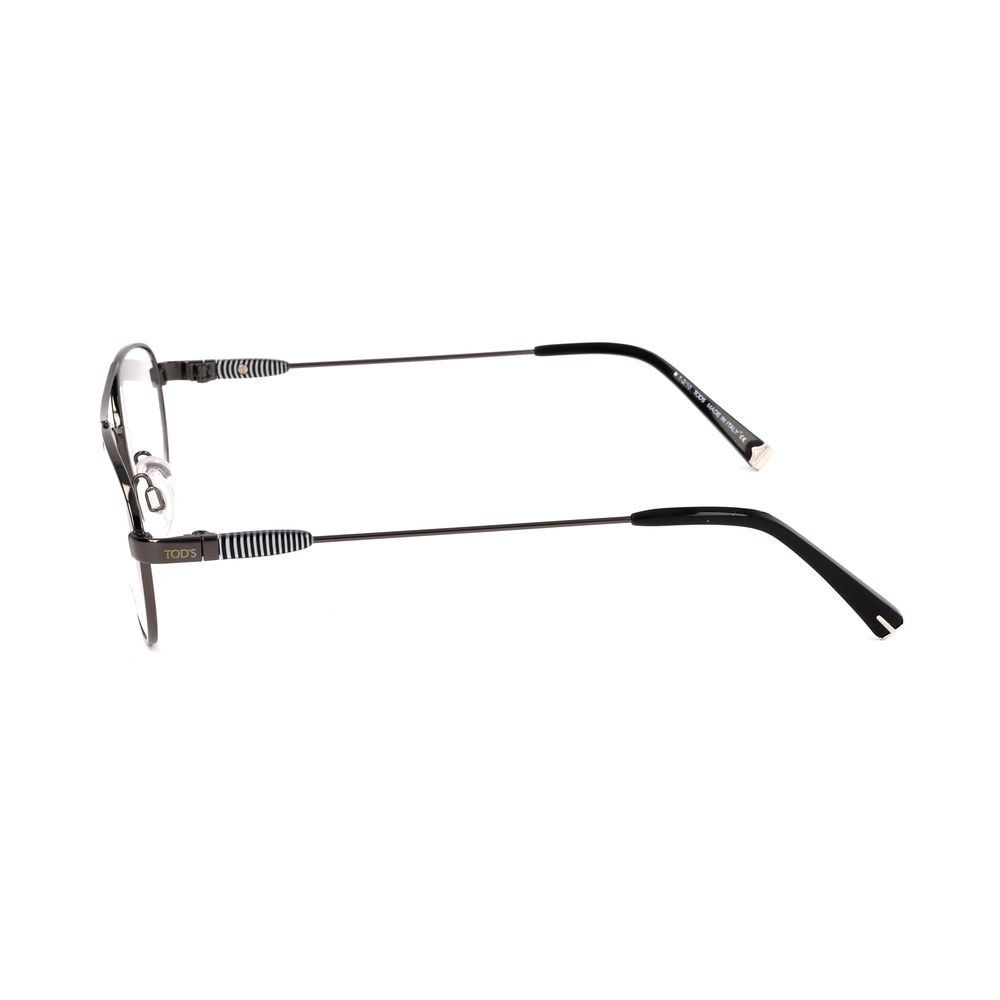 Tod's Gray Metal Glasses Men's (Frames)
