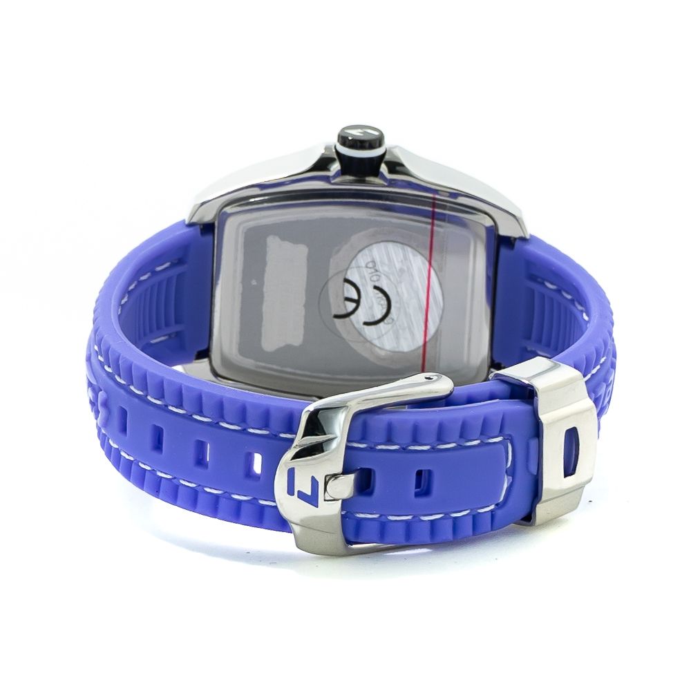 Chronotech Blue Rubber Sport Women's Watch