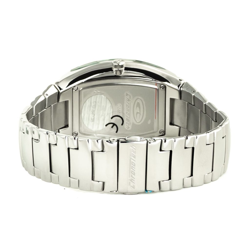 Chronotech Silver Stainless Steel Dress Men's Watch