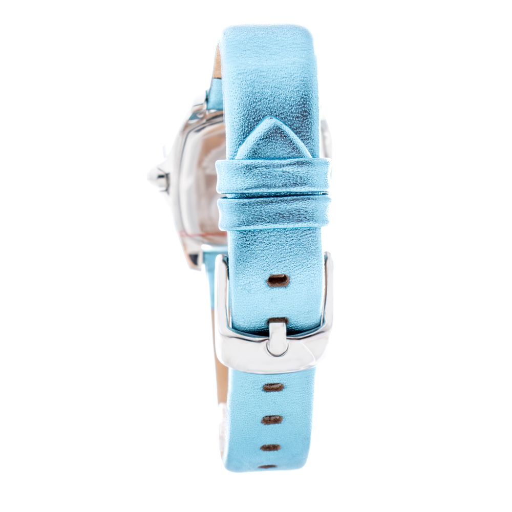 Chronotech Blue Leather Dress Women's Watch