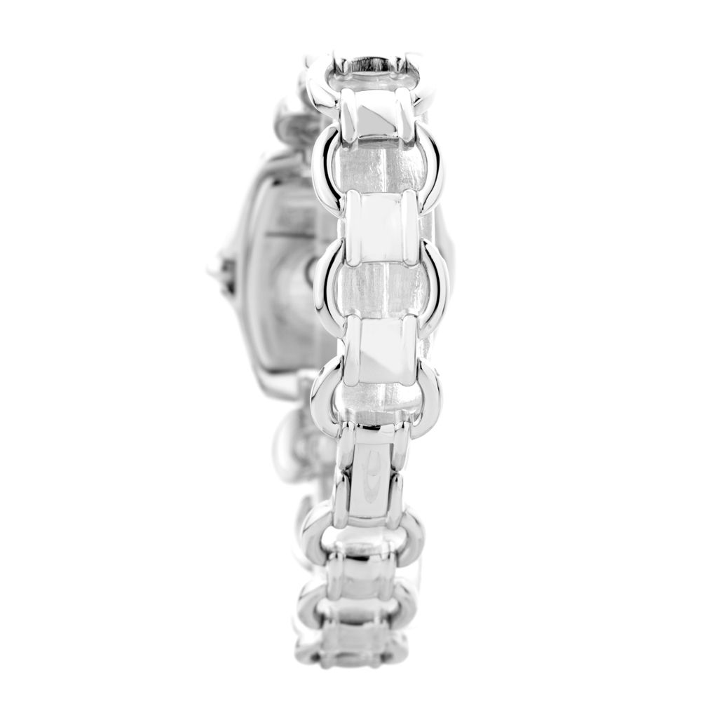 Chronotech Silver Stainless Steel Dress Women's Watch