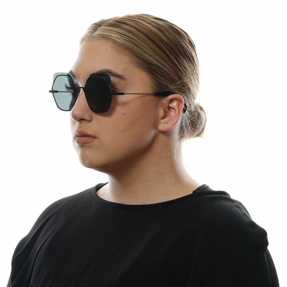 Yohji Yamamoto Black Metal & Plastic Women's Sunglasses