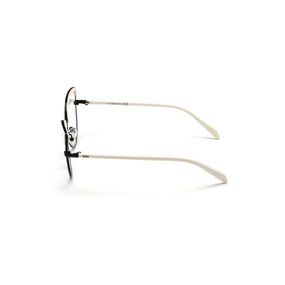 Emilio Pucci Black Metal Glasses Women's (Frames)