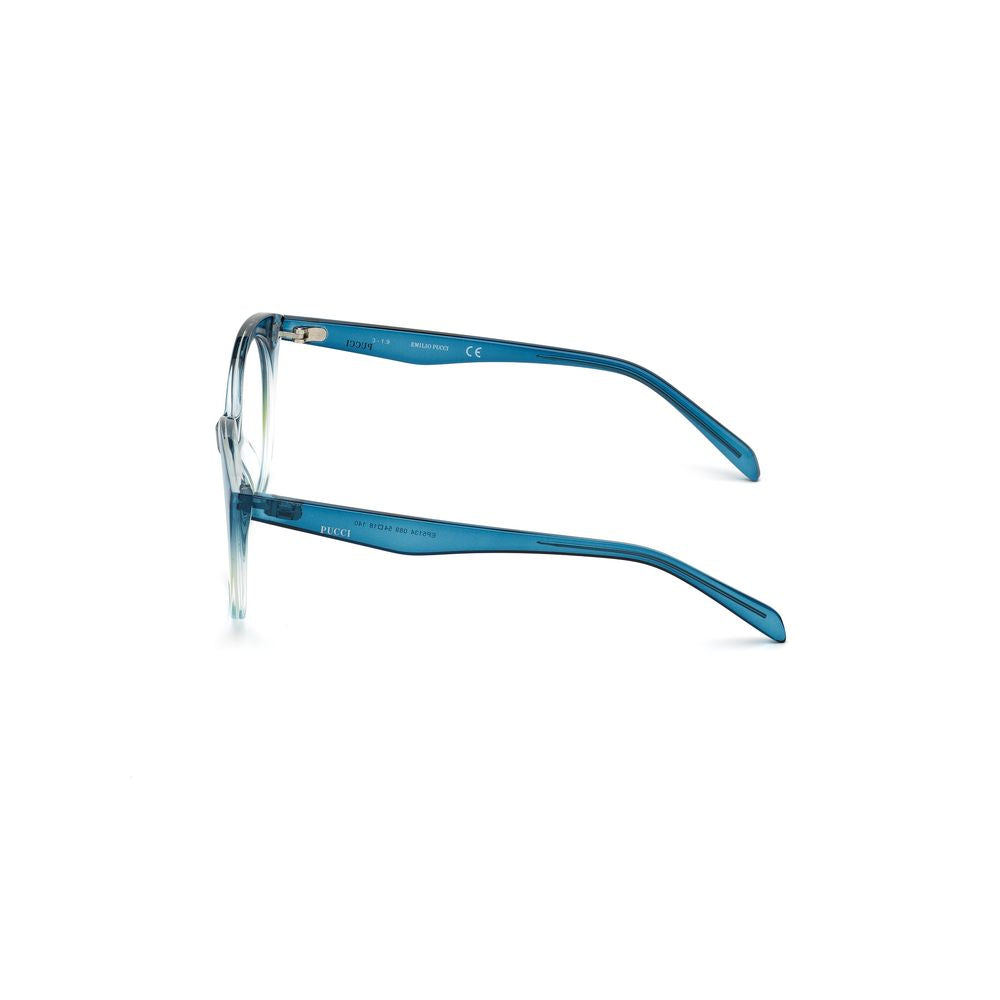 Emilio Pucci Brown Resin Glasses Women's (Frames)