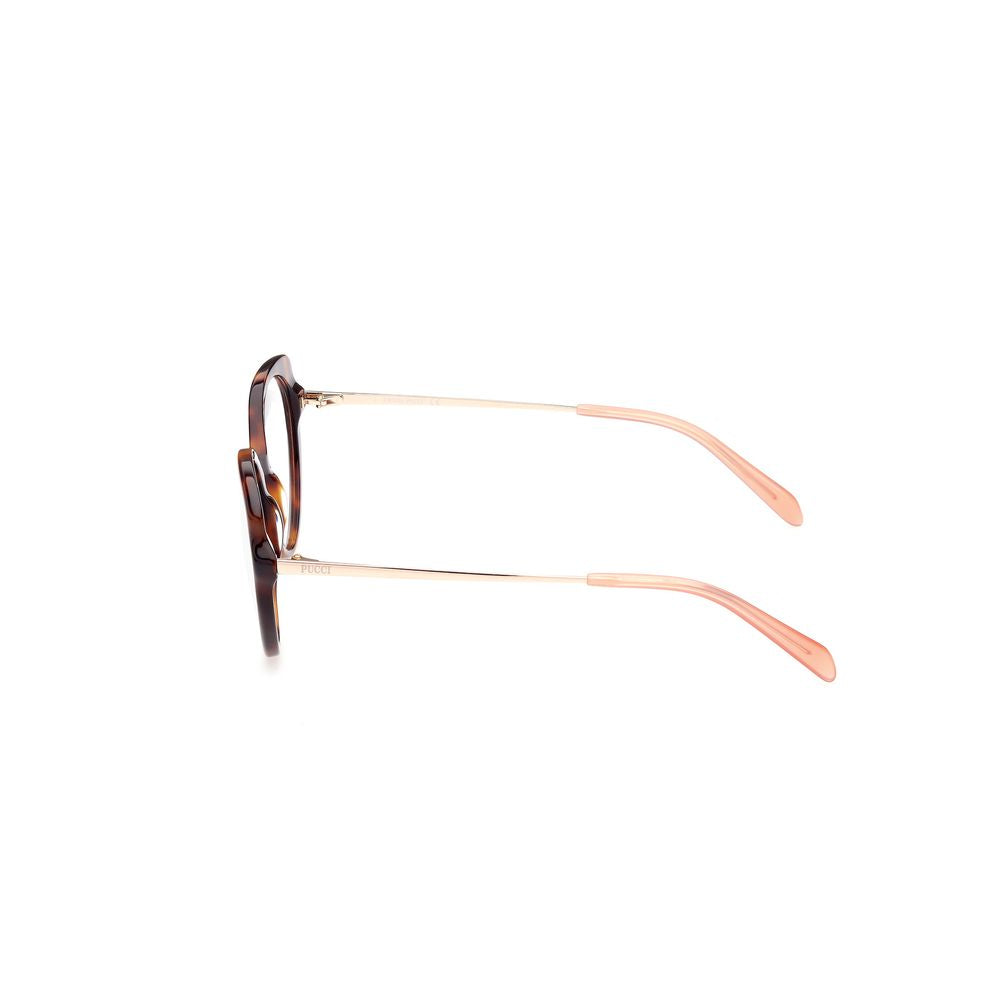 Emilio Pucci Brown Acetate Glasses Women's (Frames)