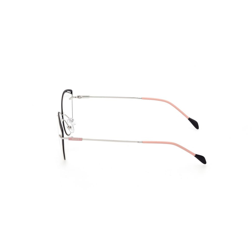Emilio Pucci Black Metal Glasses Women's (Frames)