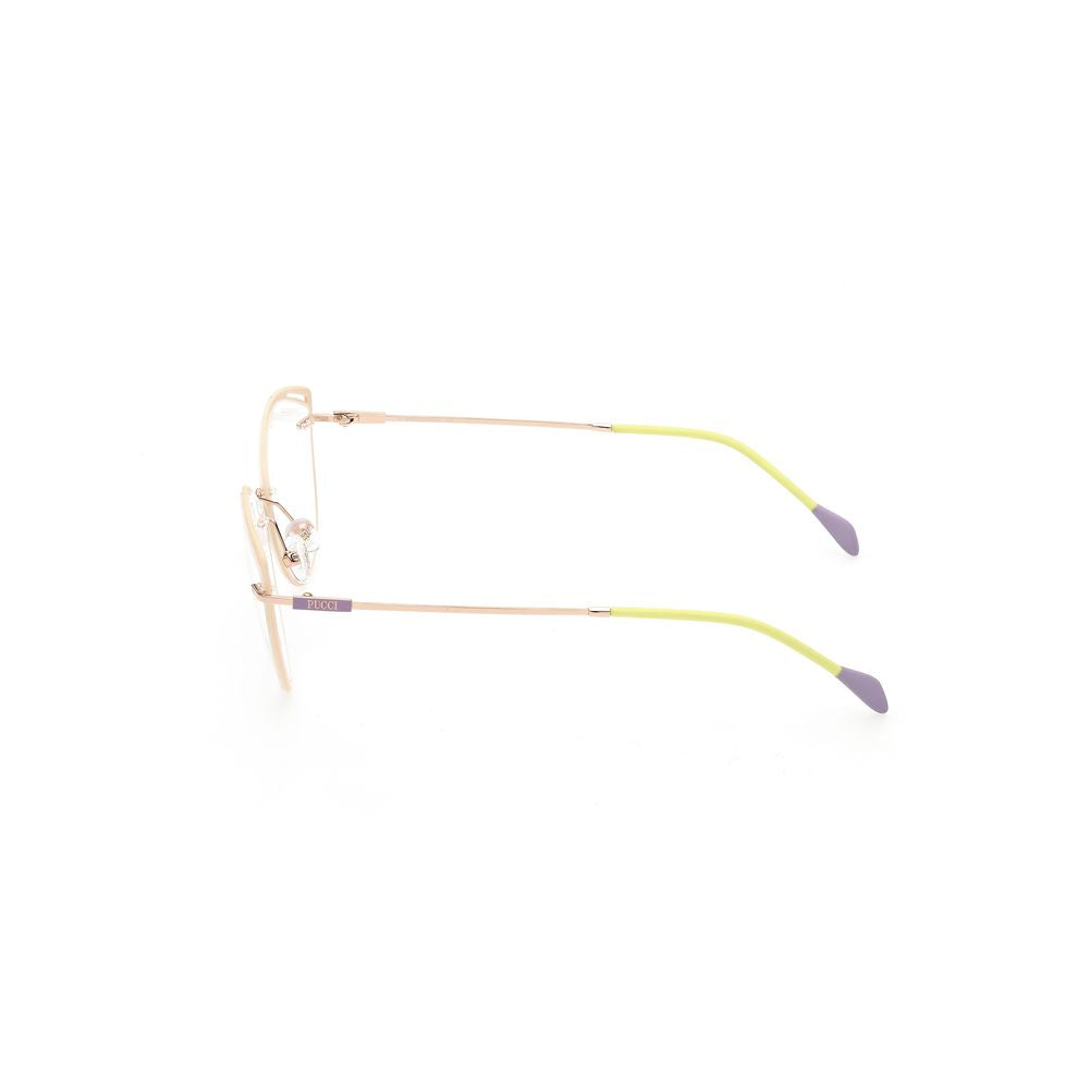 Emilio Pucci Gray Metal Glasses Women's (Frames)