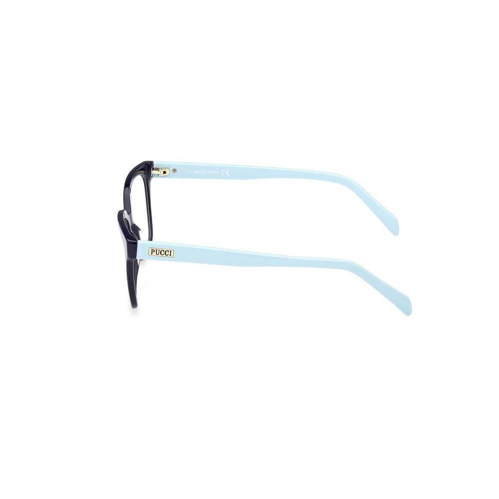 Emilio Pucci Blue Acetate Glasses Women's (Frames)