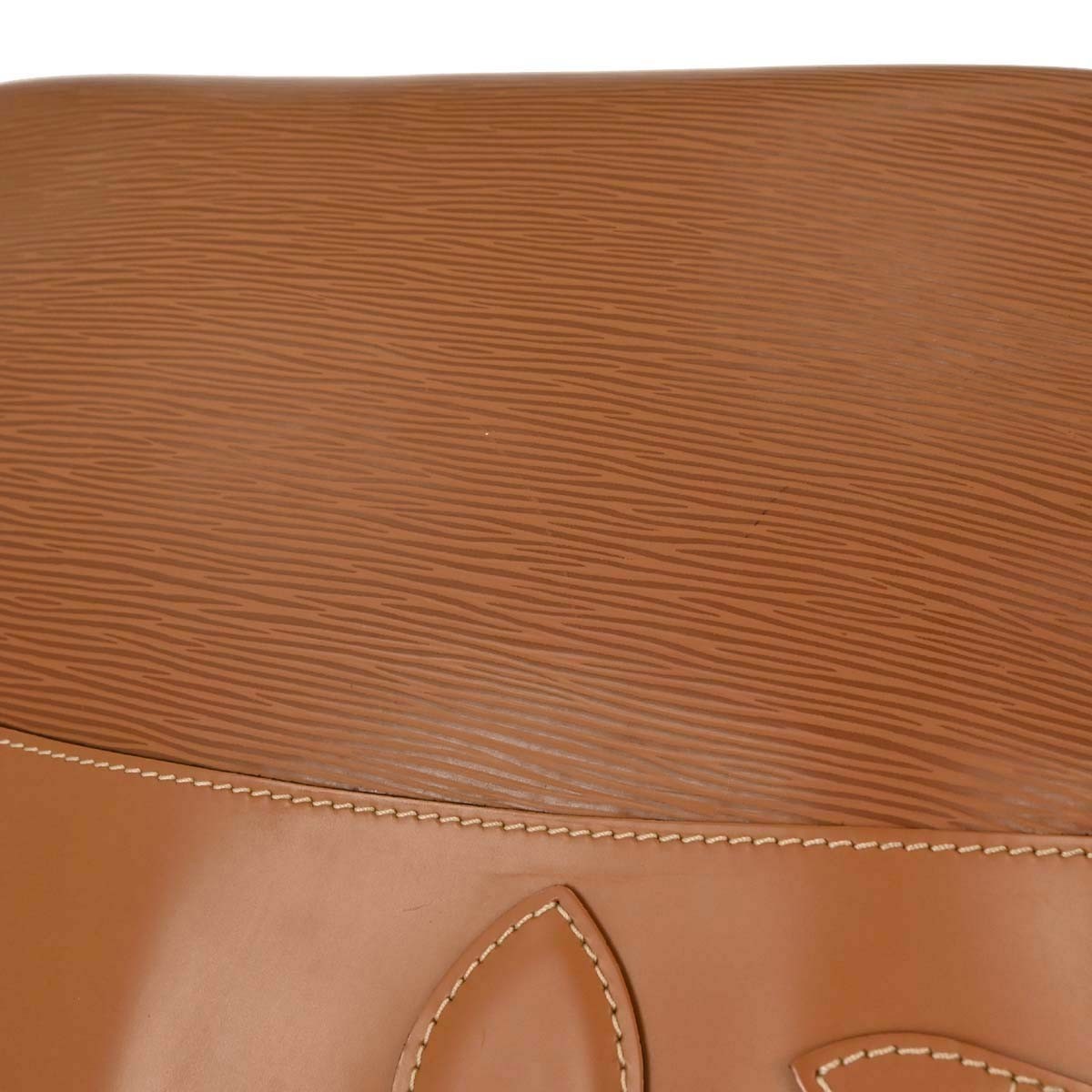 Louis Vuitton Passy Tote Epi Leather Brown Leather Tote Bag Bag (Pre-Owned)