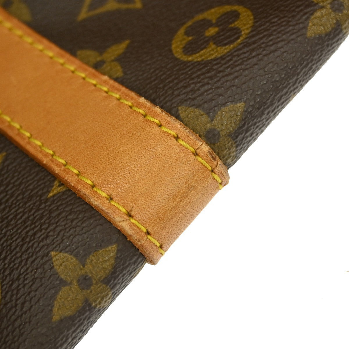Louis Vuitton Keepall Bag Monogram Canvas Brown Canvas Travel Bag Bag (Pre-Owned)