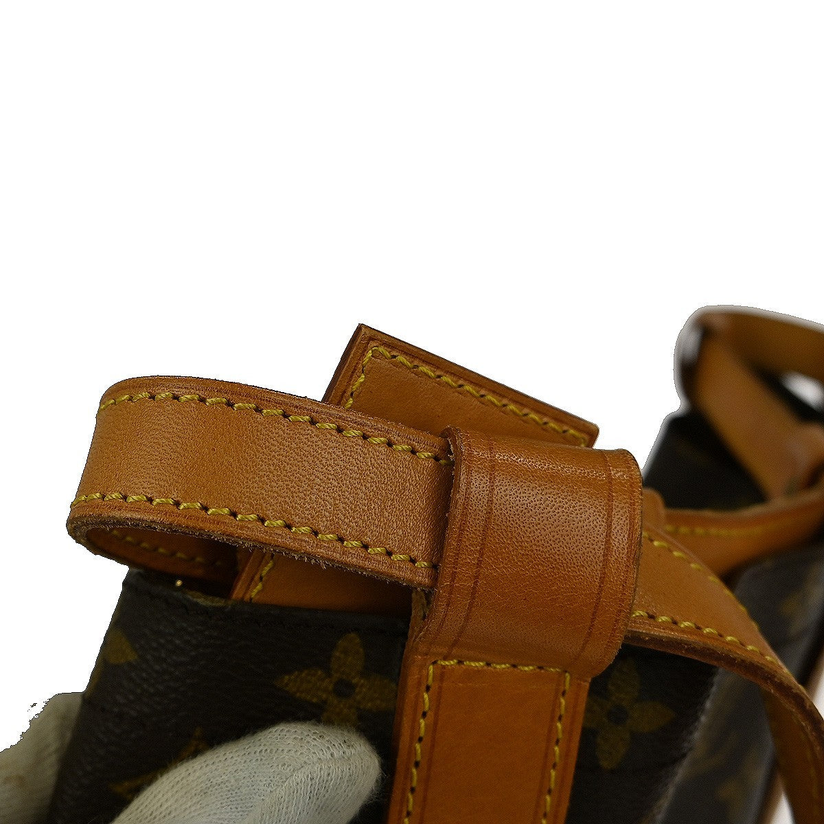 Louis Vuitton Randonnee Backpack Monogram Canvas Brown Canvas Shoulder Bag Bag (Pre-Owned)