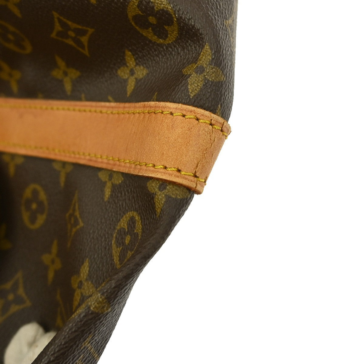 Louis Vuitton Keepall Bandouliere Bag Monogram Canvas Brown Canvas Travel Bag Bag (Pre-Owned)