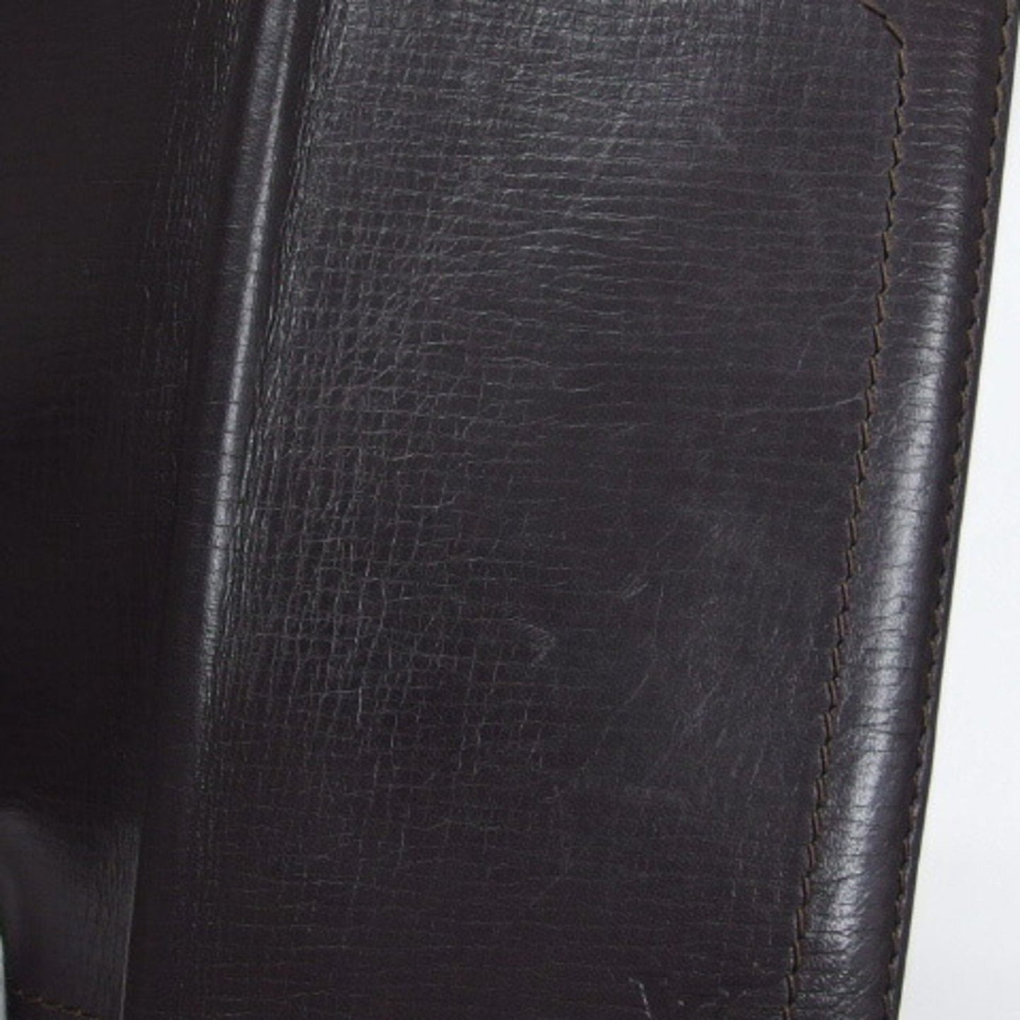 Louis Vuitton Neverfull Pochette Leather Black Leather Bag (Pre-Owned)