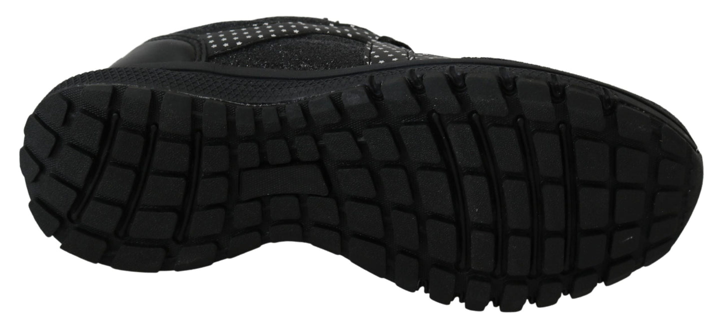 Philipp Plein Black Running Jasmines Sneakers Women's Shoes